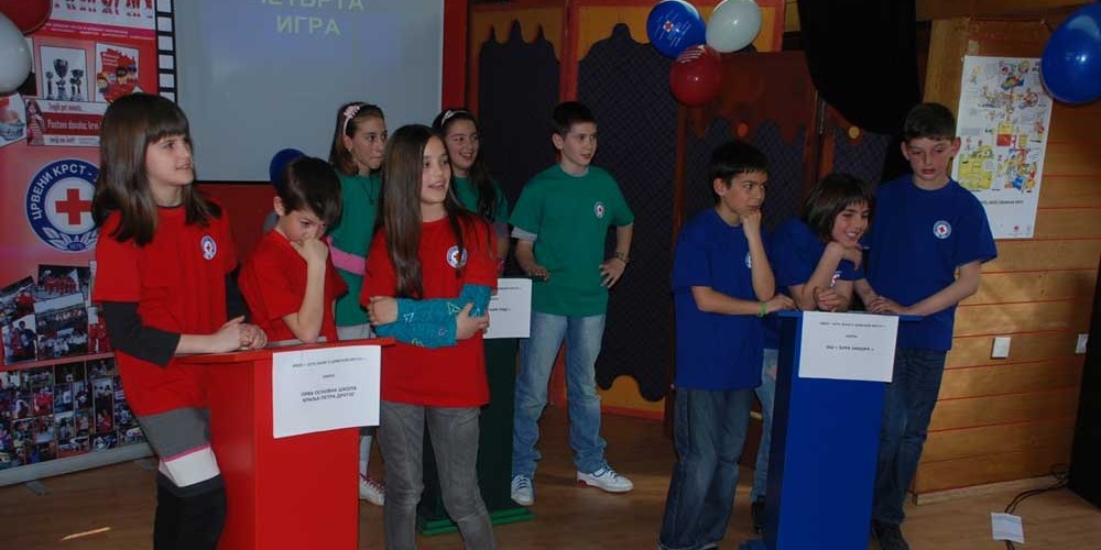 Activities of the young volunteers