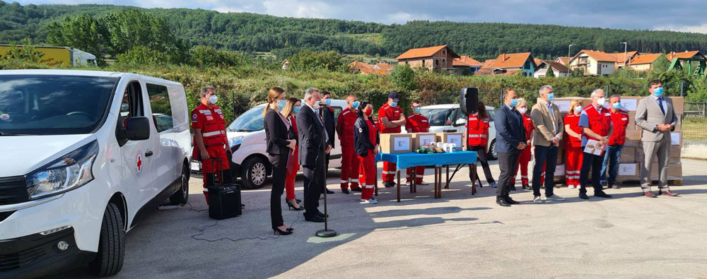 Донација  Републике Бугарске Црвеном крсту Србије